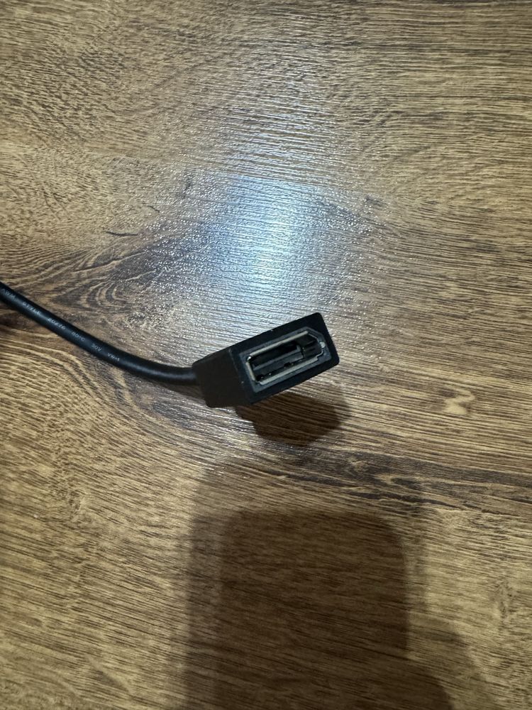Kabel Display-port 90stopni