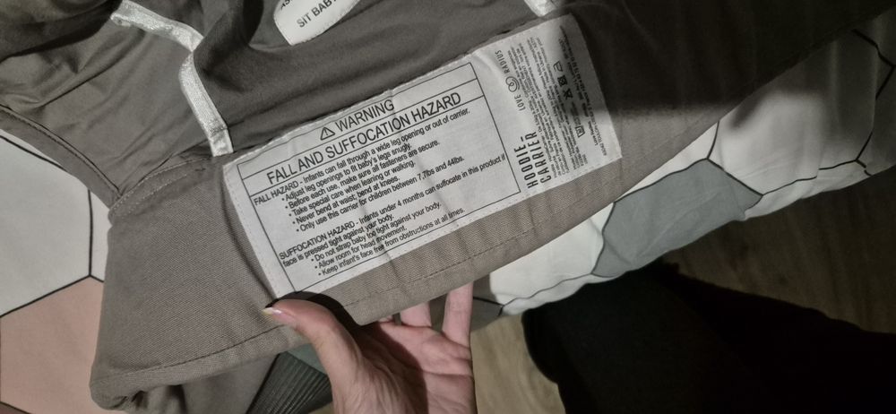 Marcupio hoodie carrier love radius