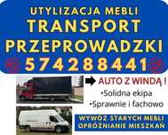 Przeprowadzki Transport Utylizacja Wywóz mebli Sieradz AUTO Z WINDĄ