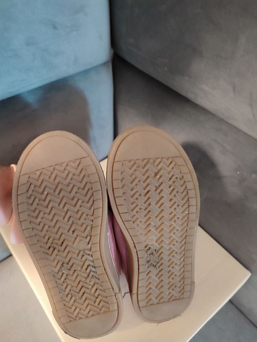 Półbuty sneakersy dziewczęce różowe