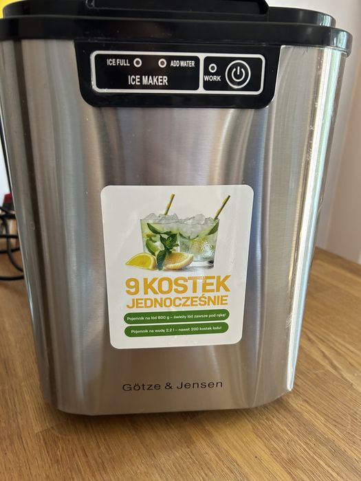 Kostkarka do lodów lato elektryczna kostkarka gotze jensen