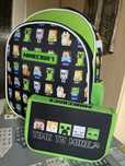 Tornister Minecraft z piórnikiem gratis!