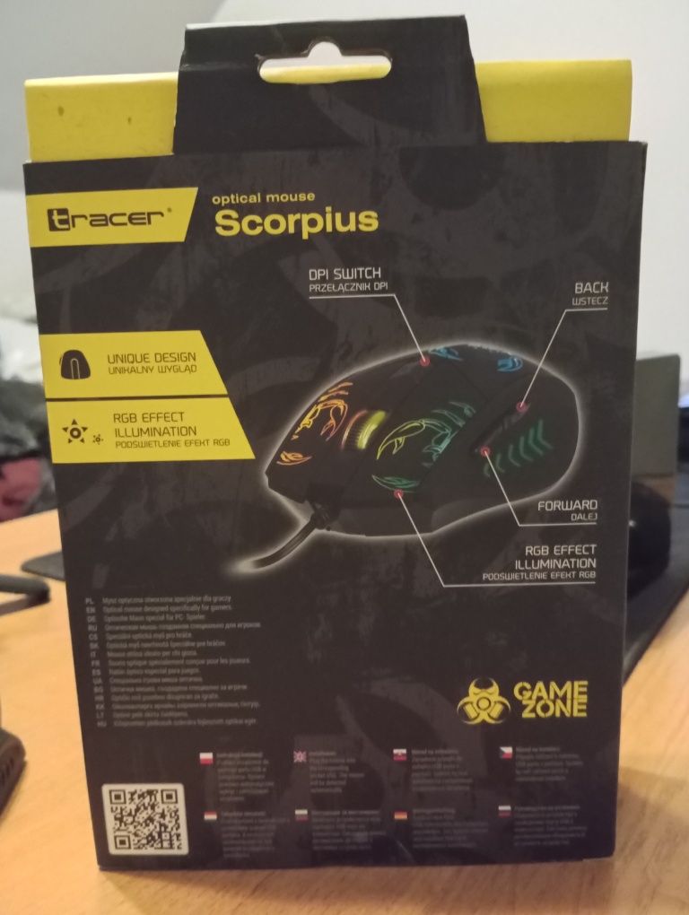 Myszka Tracer Scorpius USB