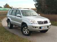 Toyota Land Cruiser 3.0 Diesel 173 KM, bezwypadkowa-oryginał, serwisowana, zadbana.