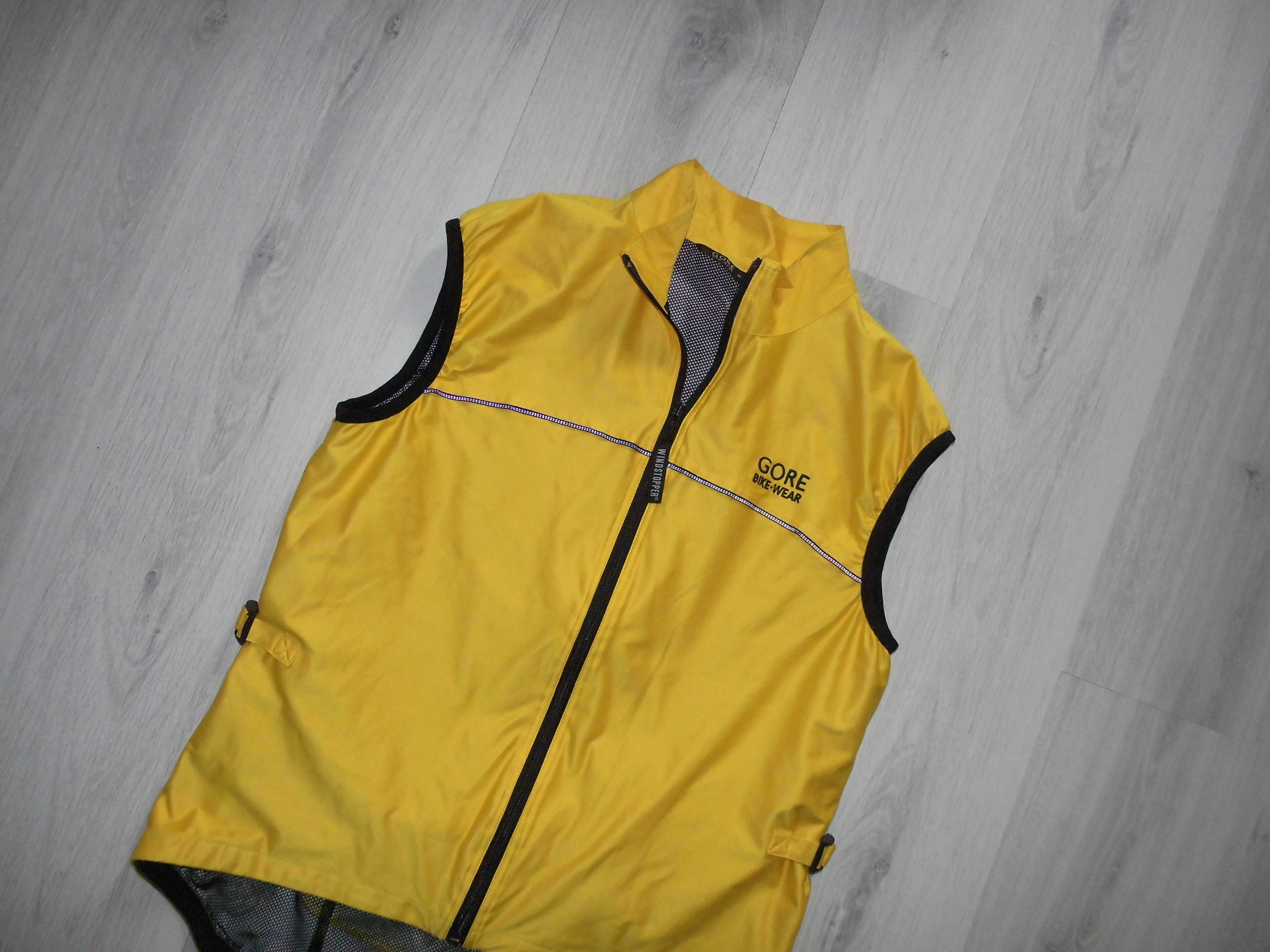Gore Bike Wear Windstopper Męska Kamizelka Rowerowa M BDB