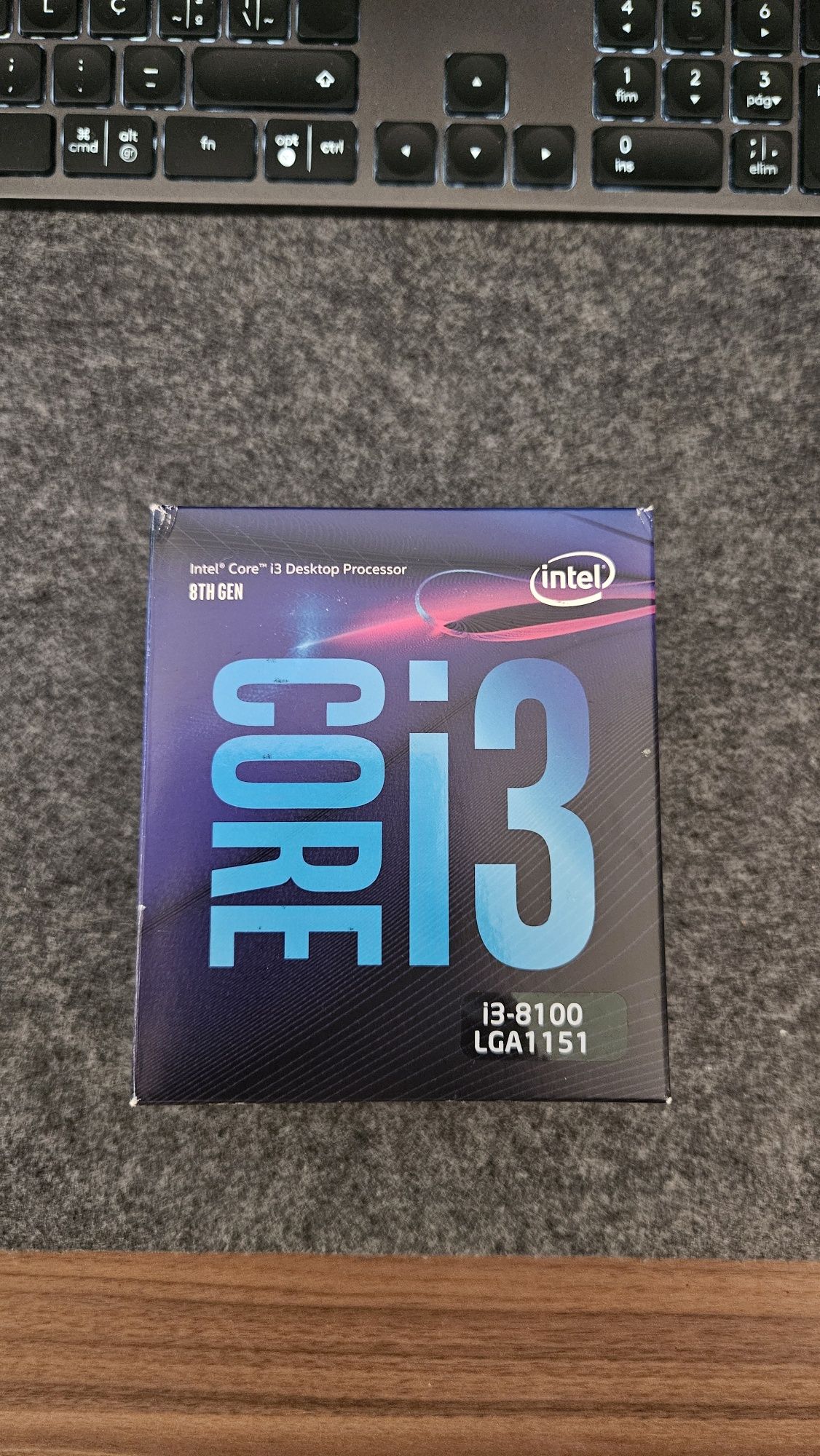 Processador Intel Core i3 8100 + cooler original | 4 núcleos