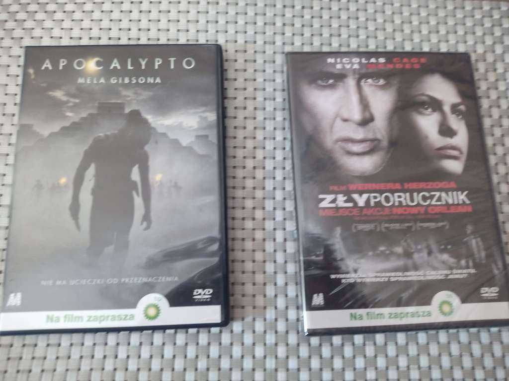 Filmy DVD "Zły Porucznik" , "Apocalypto"