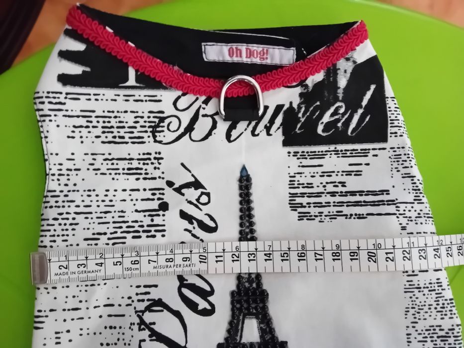 Capa de festa p/cadela XS semi nova