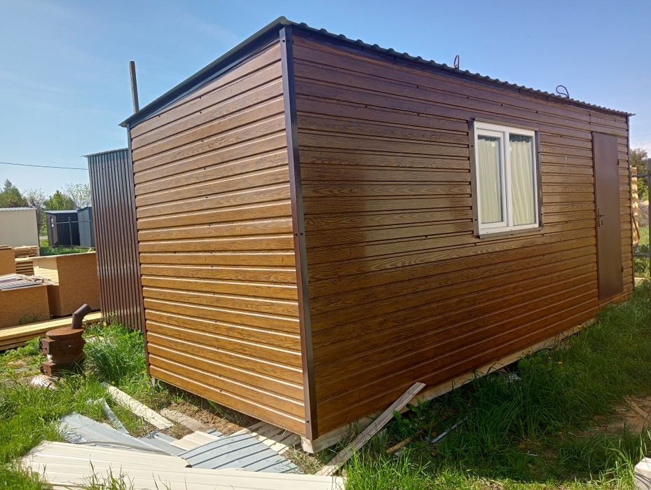 Вагончики, дачні будиночки, побутівки