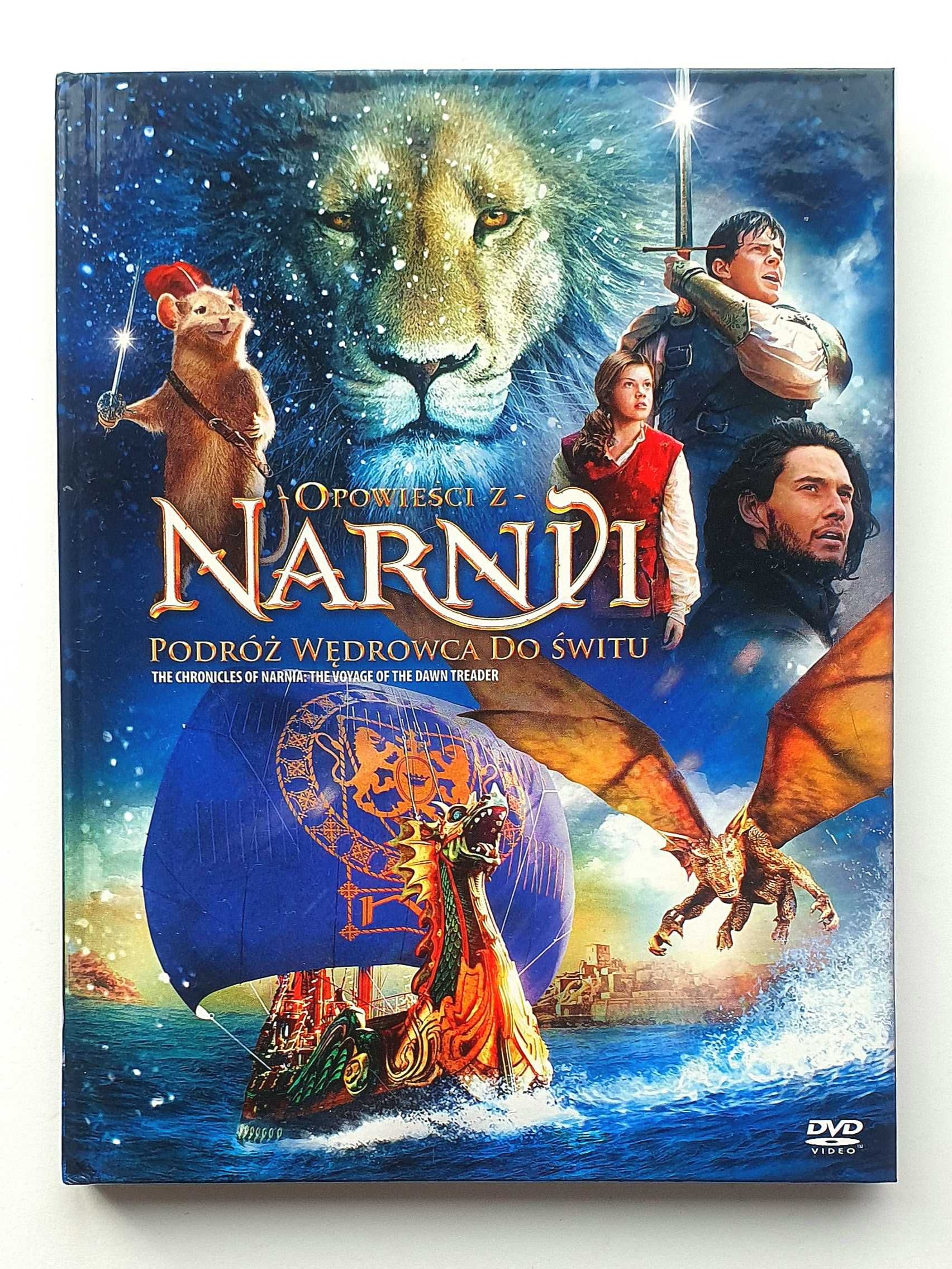 Opowieści z Narnii: Podróż wędrowca do świtu, DVD (wyd.książkowe)