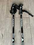 Kijki narciarskie aluminiowe nowe Gabel TEAM BLACK 125cm