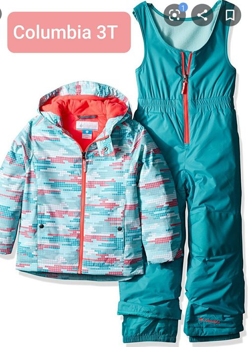 Columbia 3T, р. 92-98 см, термокостюм, курточка и полукомбинезон