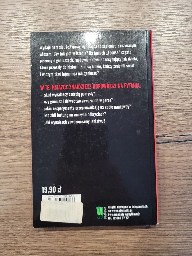 Książka sekrety geniuszu