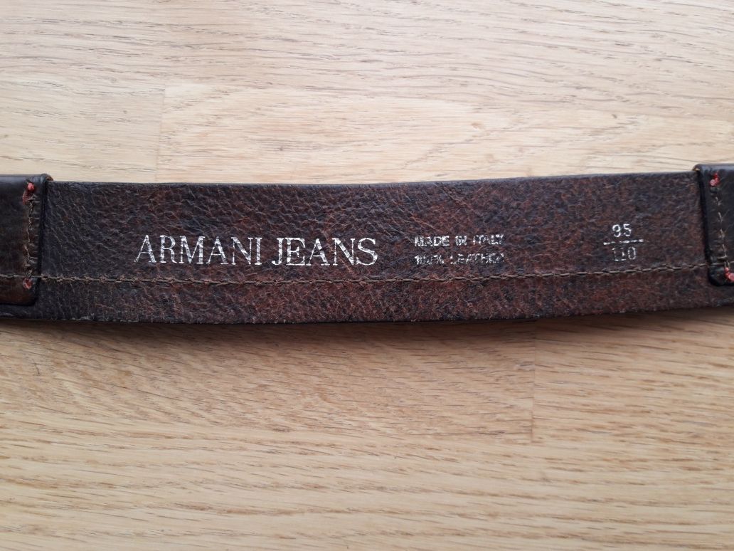 Шкіряний ремінь Armany Jeans Urban