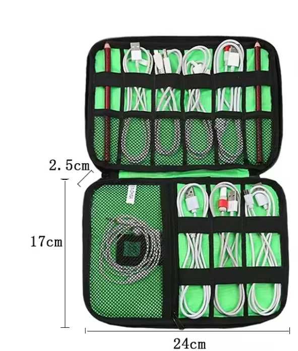Дорожня сумка для кабелів, USB-органайзер для гаджетів в гарному стані