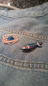 Przypinka zapinka Pull&bear oryginalne odznaka
