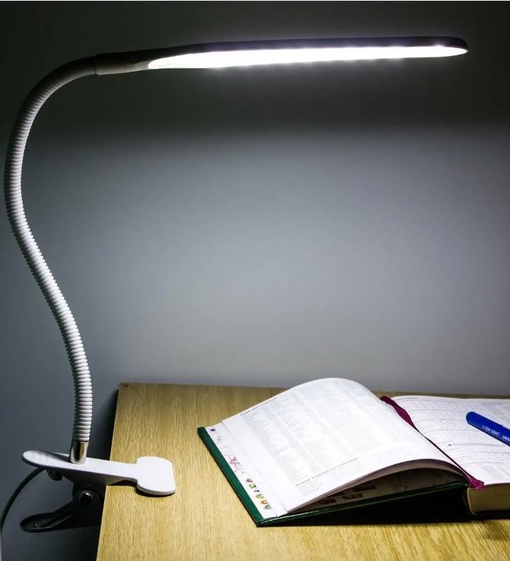 Настольная LED лампа от USB XSD-206 на прищепке