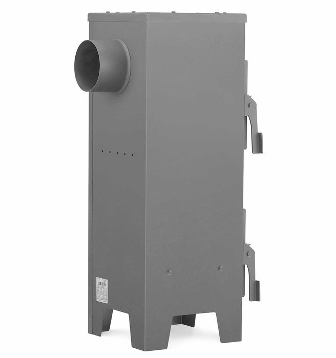 Piec wolnostojący EKON kominek  stalowy koza ŁOPATKA + BLACHA GRATIS