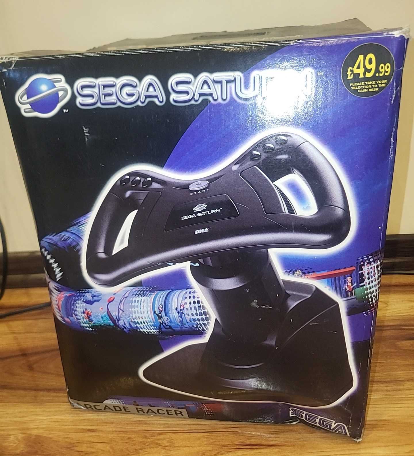 Kierownica Pad SEGA SATURN Arcade Racer mk-80304 Komplet