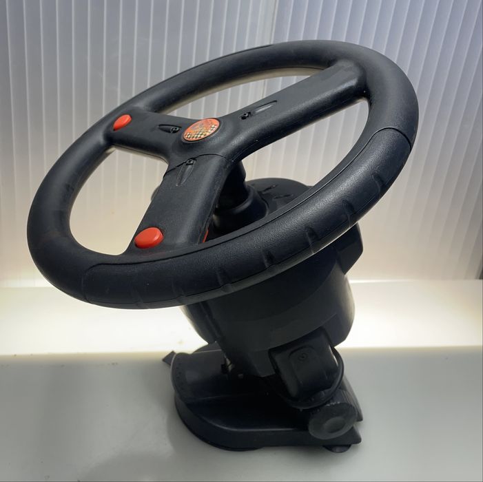 RETRO STR 100 Fire Wheel kierownica do gier PC vintage solidna