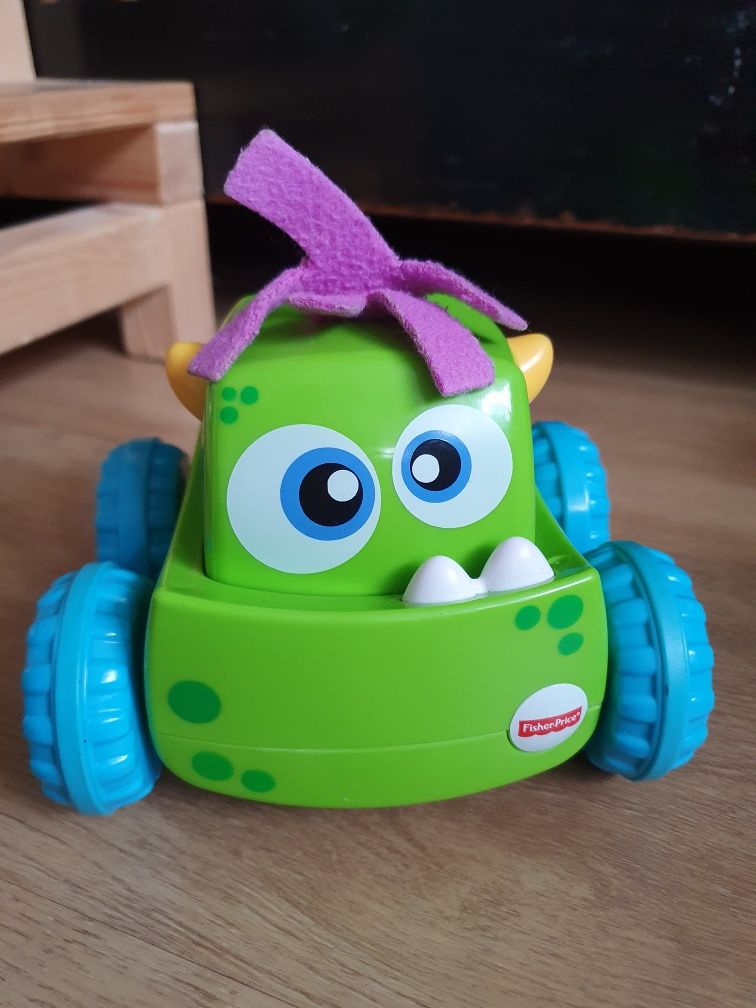 Fisher Price pojazdy na napęd kuleczki auto