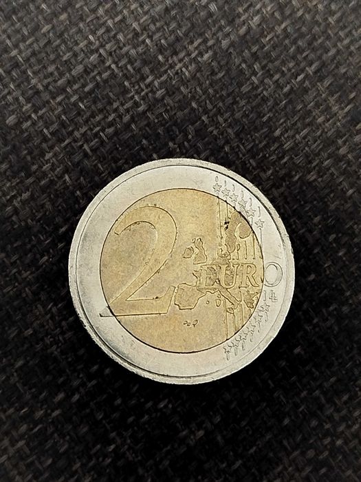 Moeda rara 2€. França 2001 árvore da vida
