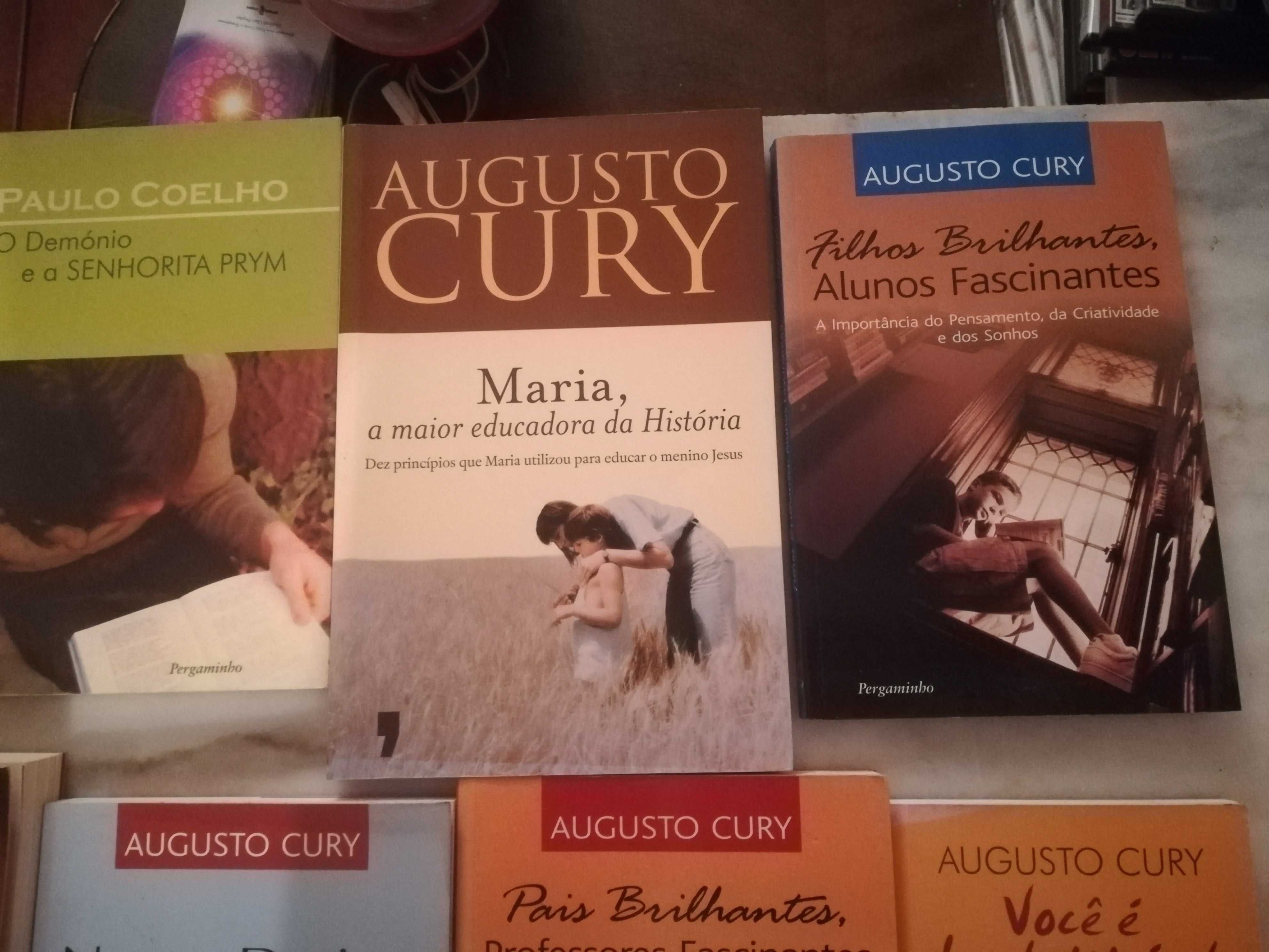 Conjunto de 12 Livros Paulo Coelho/Augusto Cury