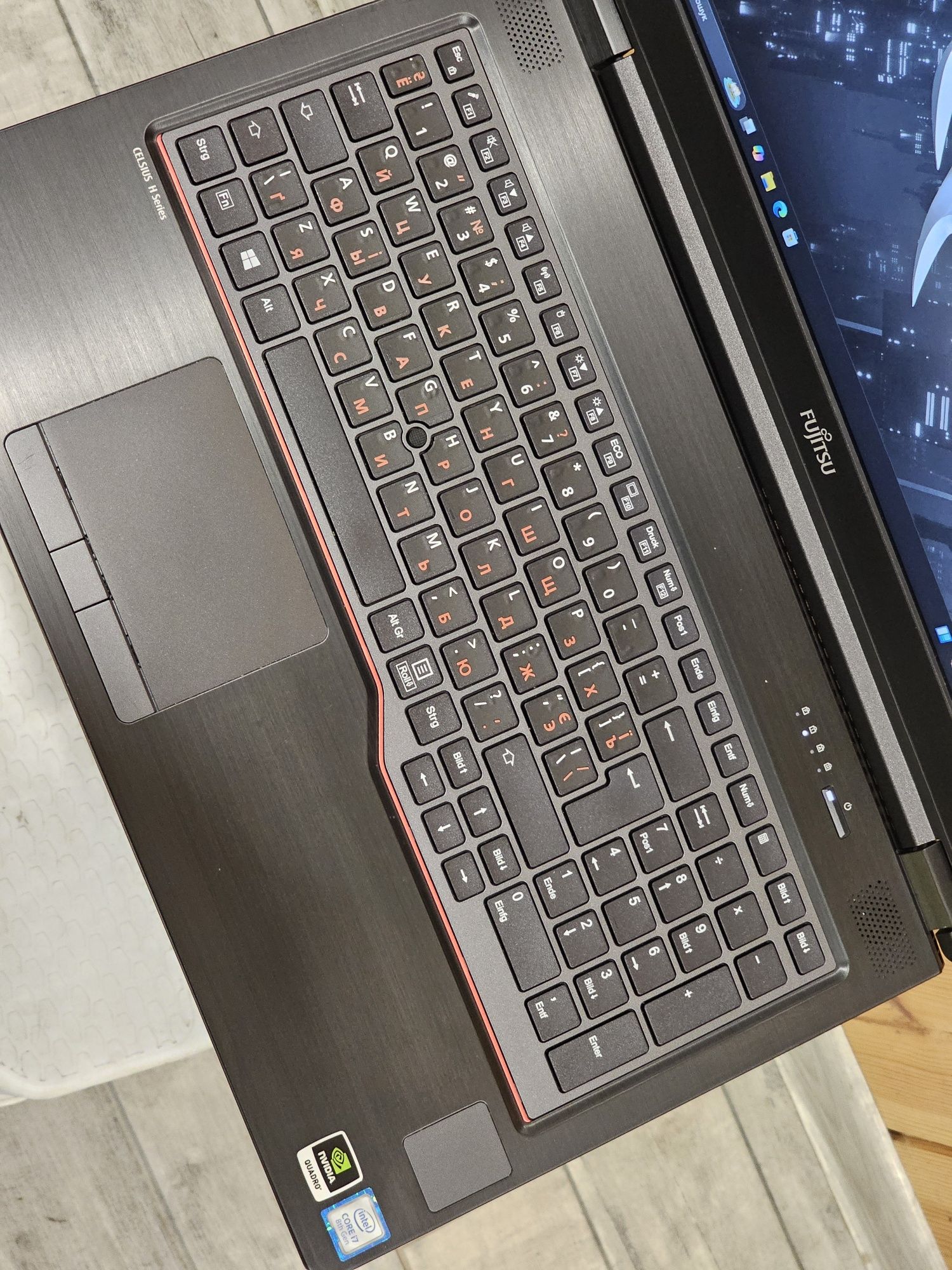 Потужний 15.6"/i7 8750H/nVidia 4GB/RAM 16GB/SSD 512GB