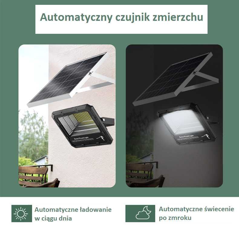 NEW !!! Lampa solarna LED SPH-100 (60W) + panel słoneczny (16W)