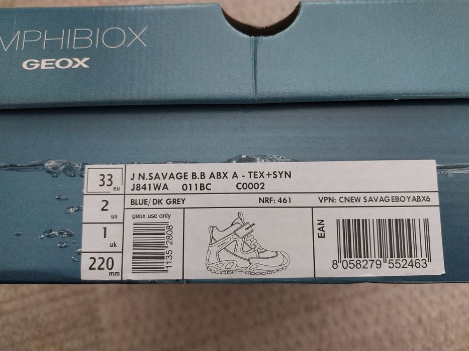 Buty Geox Amphibiox rozmiar 33