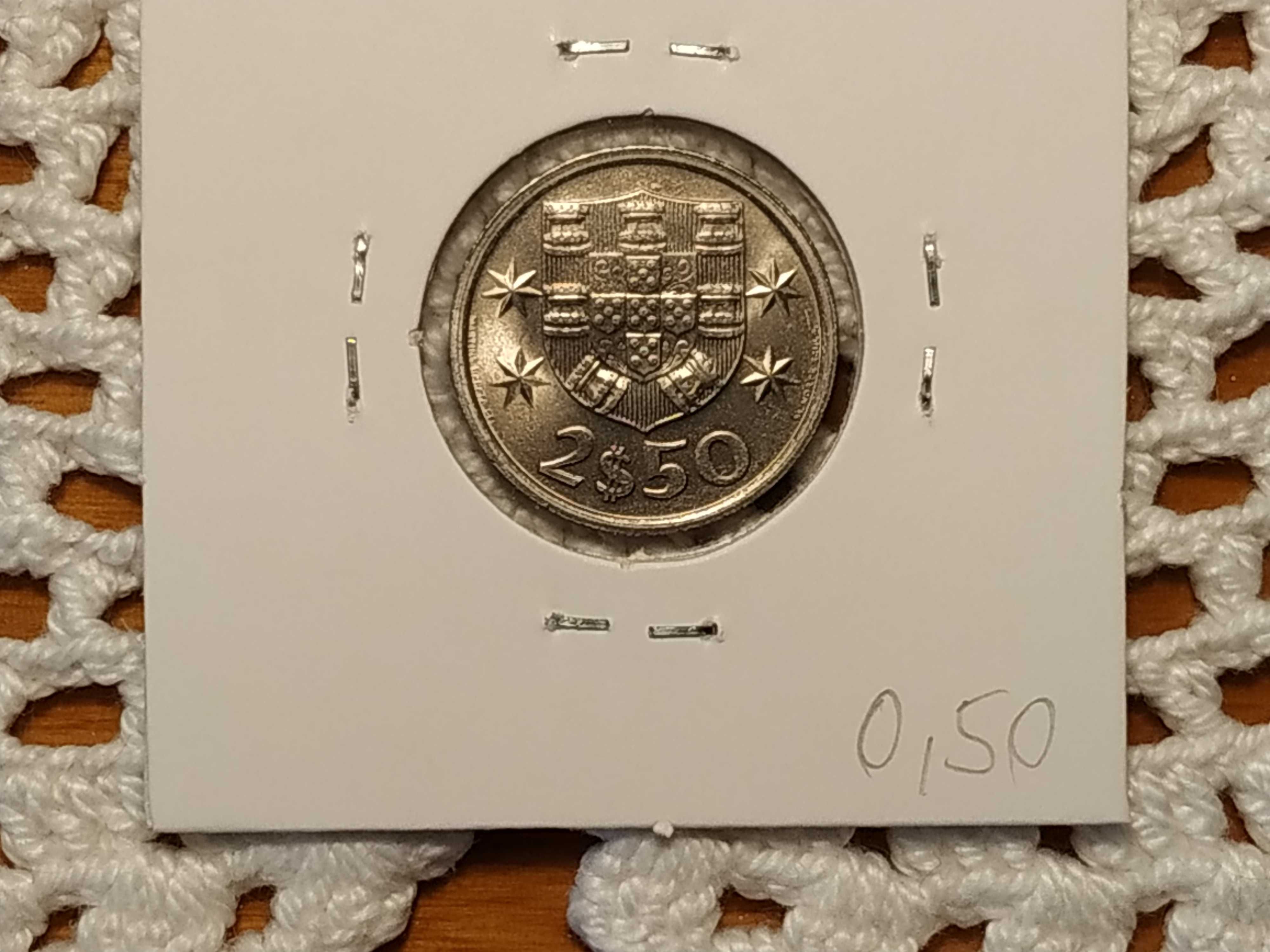 Portugal - moeda de 2,5 escudos de 1979
