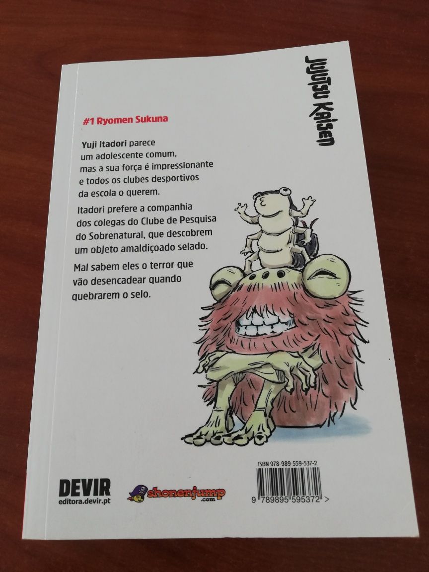 Jujutsu Kaisen Manga Volumes 1 e 2