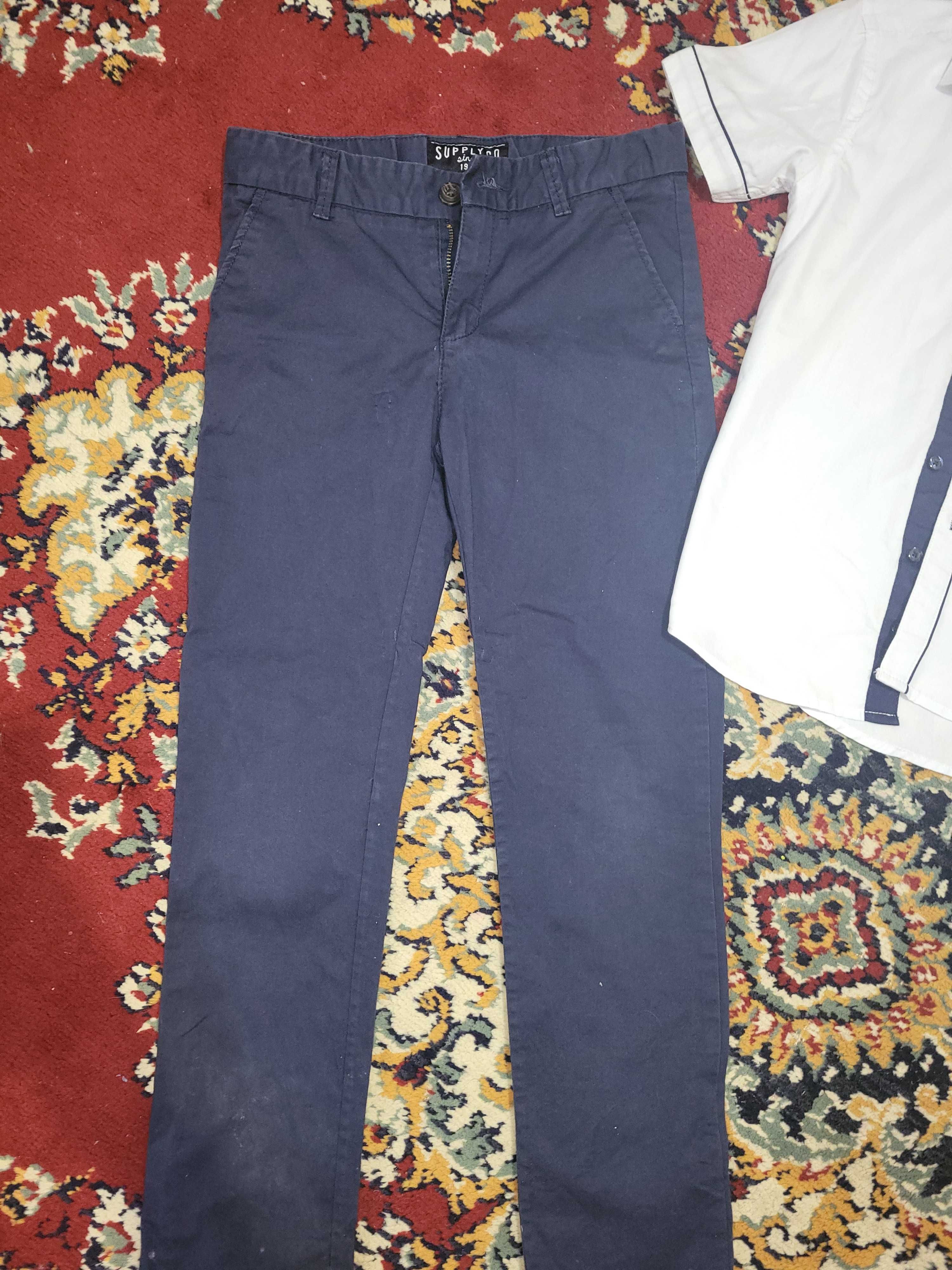 Рубашка и брюки на мальчика 7-8 лет 128 см