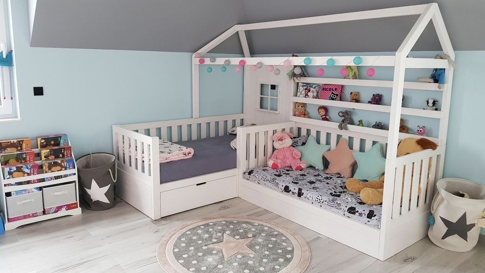 Łóżko dziecięce domek