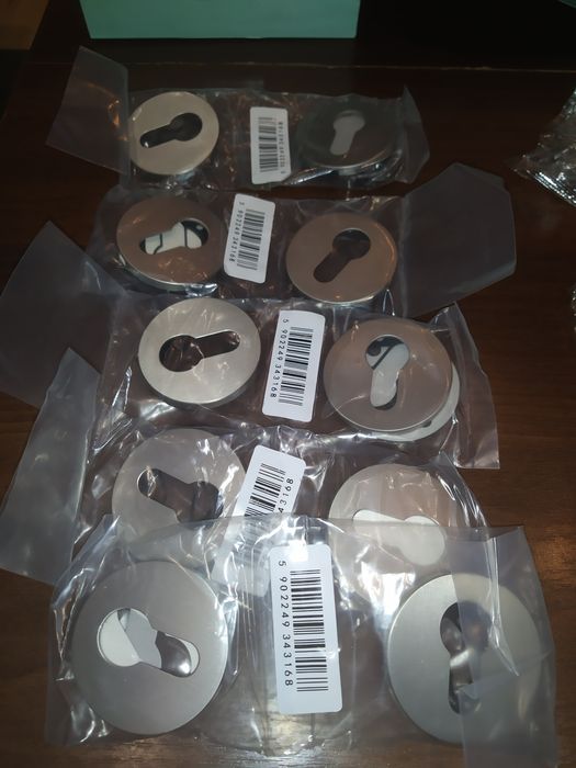 Rozeta zamek wkładka kolor nikiel aprile nowe