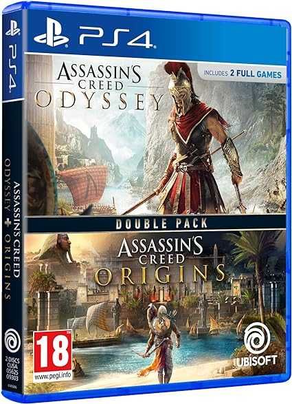 Assassin's Creed Origins + Odyssey  [PS4]  [Novo Embalado]