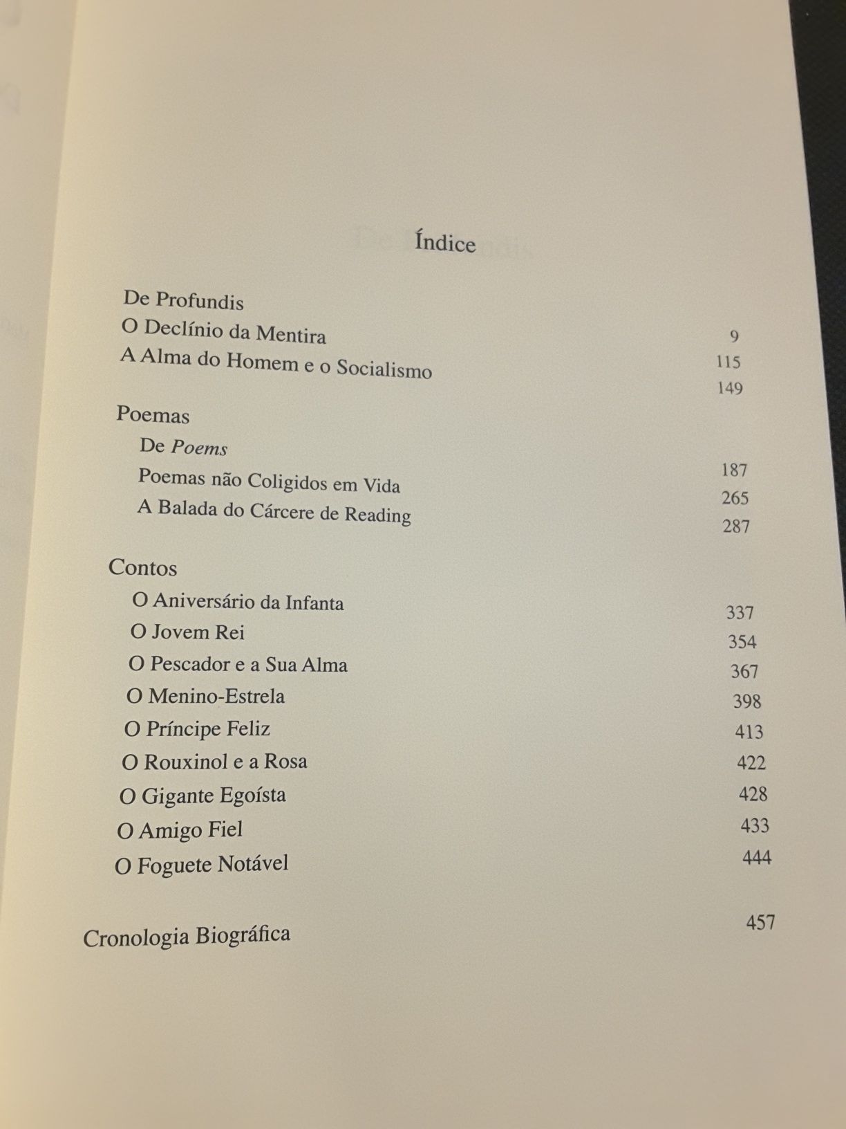 Obras Escolhidas de Oscar Wilde / Philip Roth A Biografia