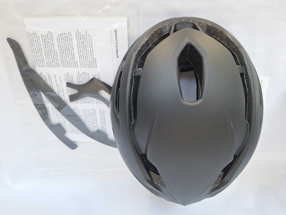 Kask rowerowy szosowy Uvex Race 9 All Black Mat Shiny S/M 53-57cm