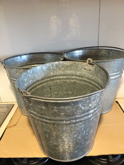 Ведра оцинкованные советских времен 10 л емкость тара