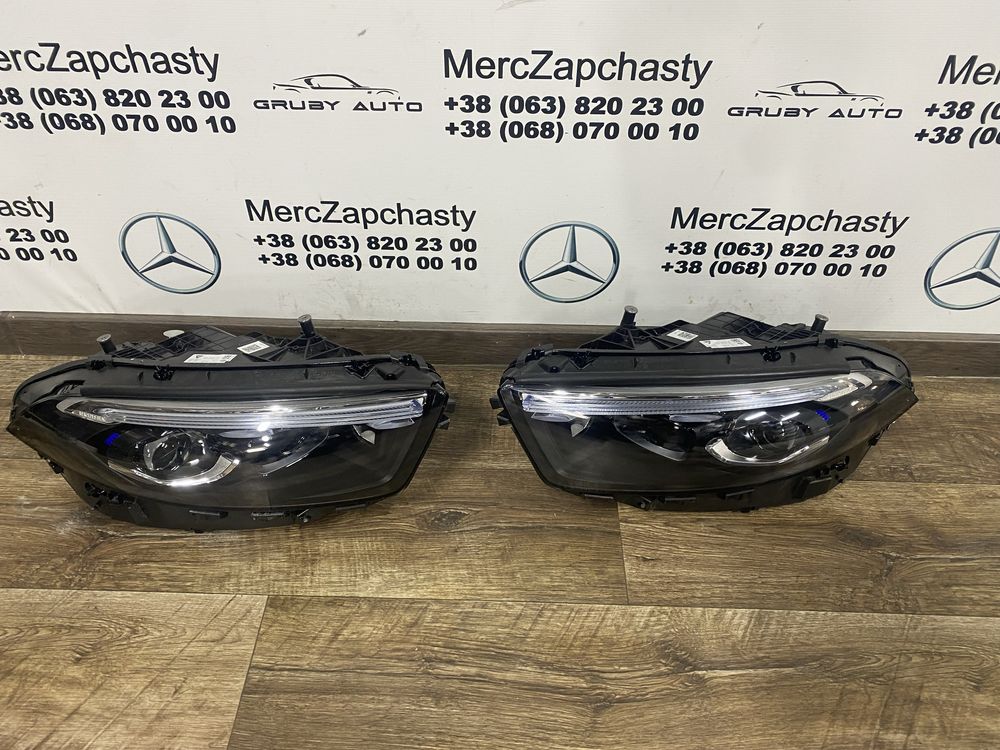 Mercedes w177 a клас фара права ліва рестайлінг Multibeam led