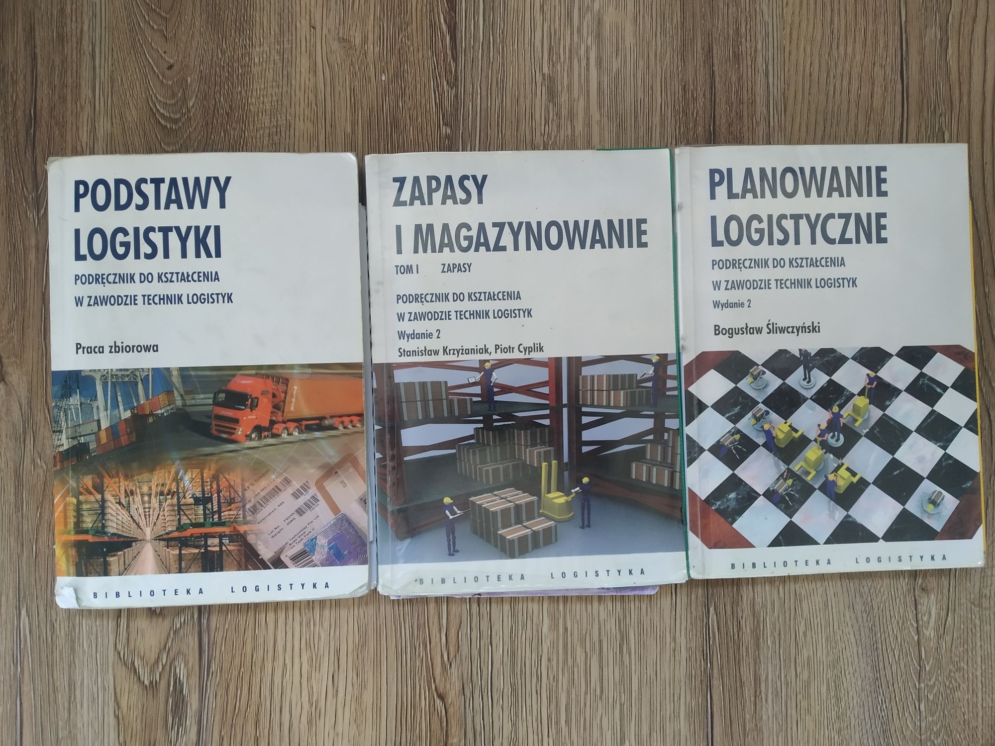 Zestaw podręczników do logistyki