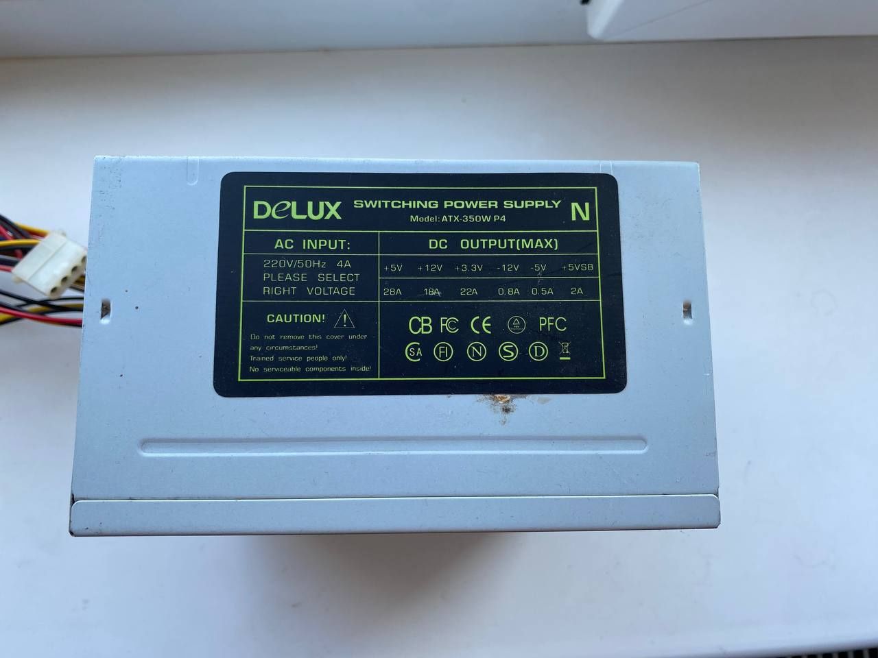 Блок живлення 350w DELUX