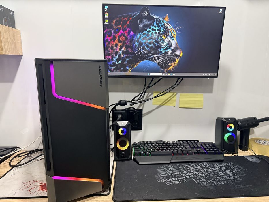 Компьютер Ягуар ігровий Ryzen 5+32ddr+ssd M2 1.5тб+RTX 5060