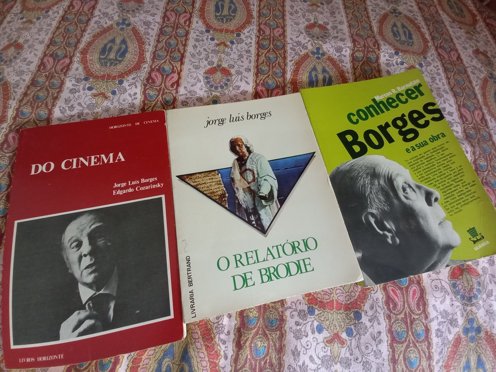Jorge Luís Borges três livros