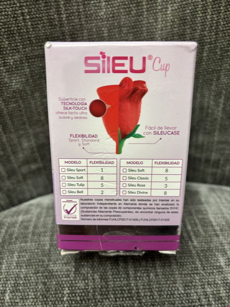 Kubeczek menstruacyjny Sileu Cup Soft Intymny