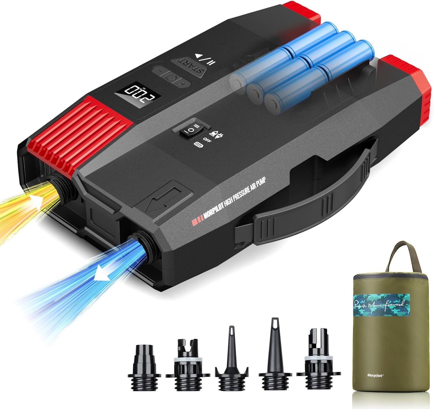 Morpilot pompka SUP 120W 0-20PSI YF6609