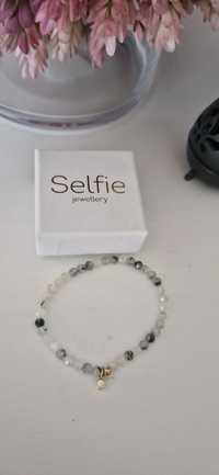 Bransoletka Selfie Store Mood Jewels kamienie naturalne turmalin kwarc