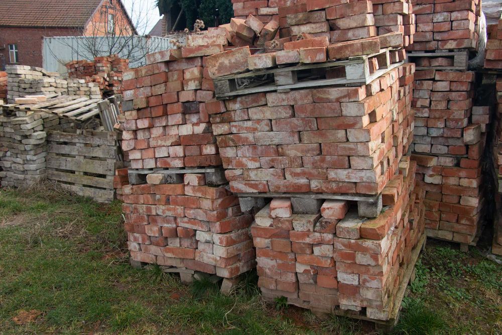 Cegły rozbiórkowe - ogrodzenie, wędzarka, grill ogrodowy [Szczecin]