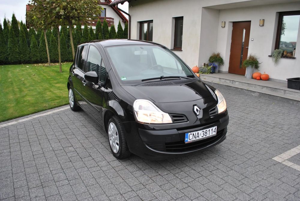 Renault Modus Lift 1.2i Zadbany Klima Czarny Bezwypadkowy