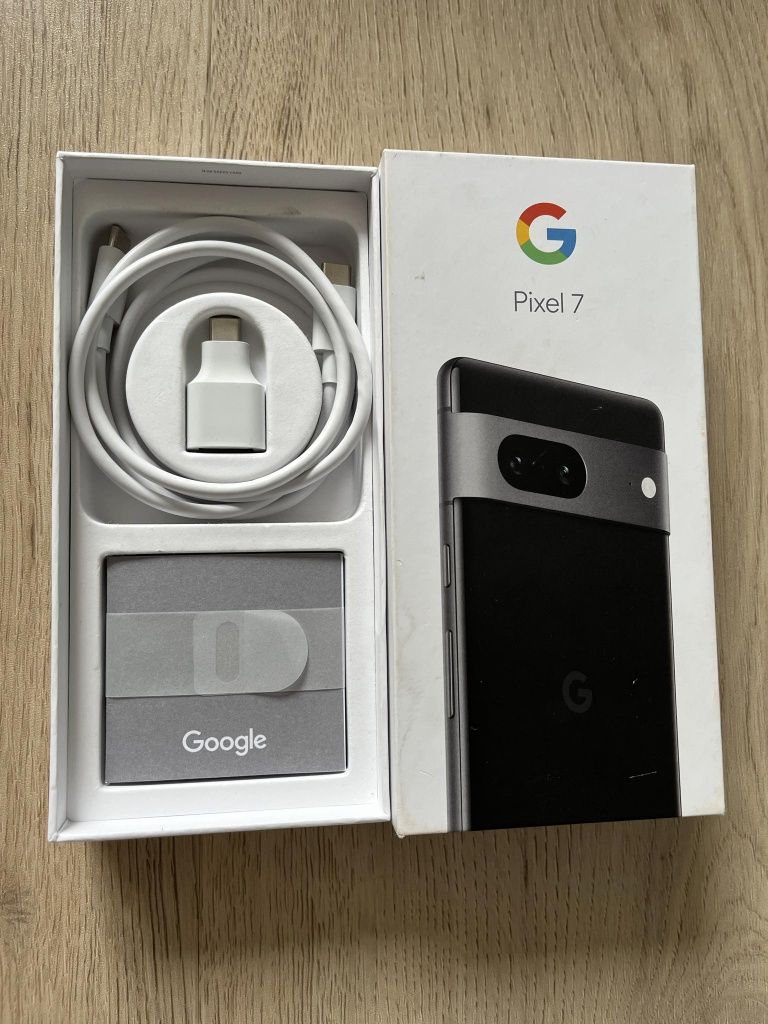 Google Pixel 7 8/256GB 5G Obsidian Black gwarancja